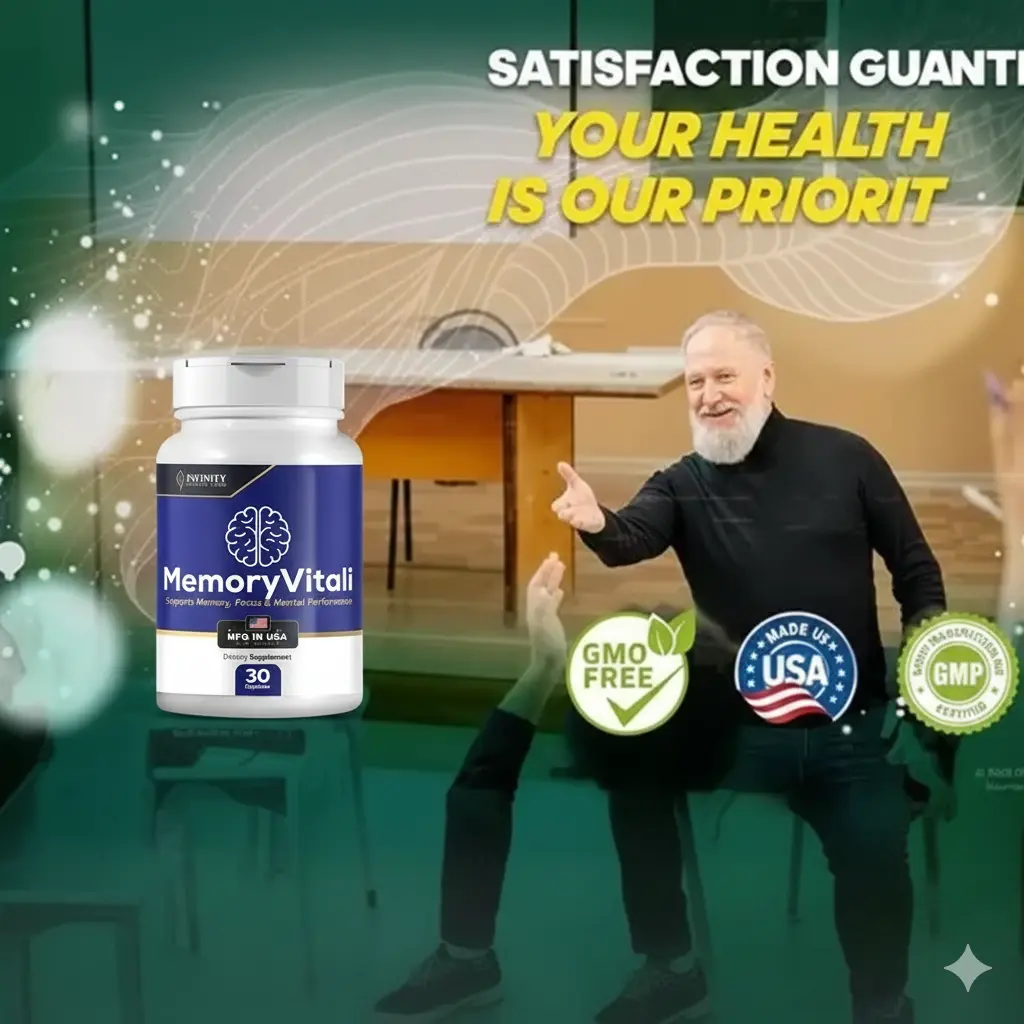 MemoryVitali boosts blood flow oxygen and cognitive performance